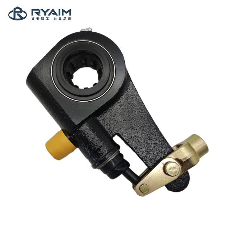 R801041 Ajustador Automático de Folga|Freio de tambor, pistão vermelho, estrias de 1-1/2"-10, comprimento da alavanca de 5-1/2"
